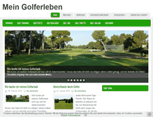 Tablet Screenshot of golf-blog.eu